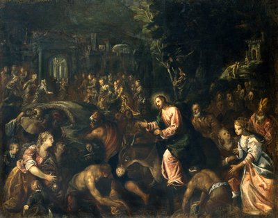 Entry of Jesus into Jerusalem by Antonio Vicentino